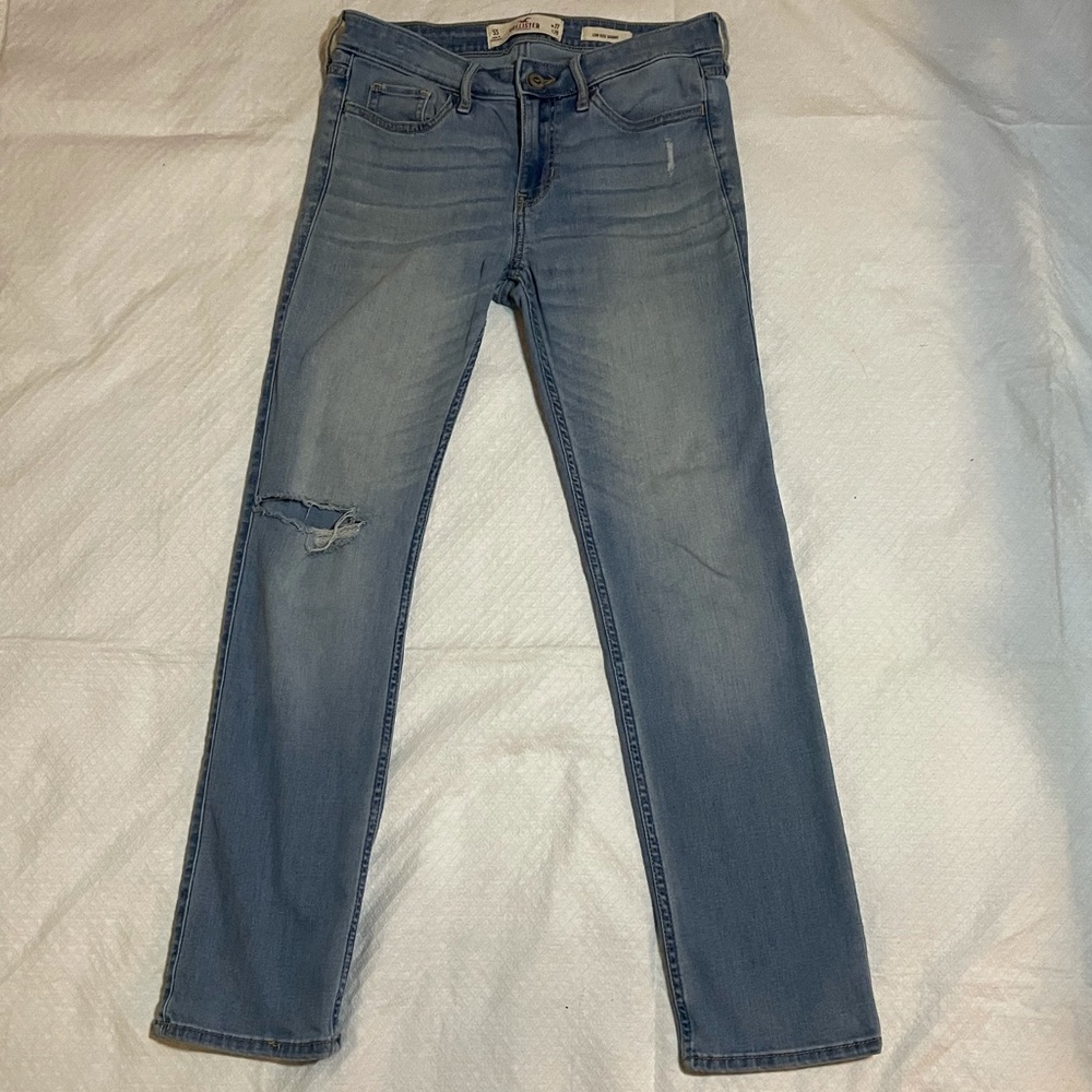 Hollister low rise skinny jeans